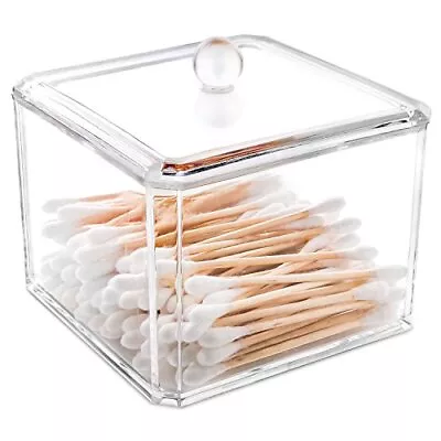 Qtip Holder Dispenser For Cotton Ball Cotton Swab Cotton Round Pads Q Tip Floss  • $11.76