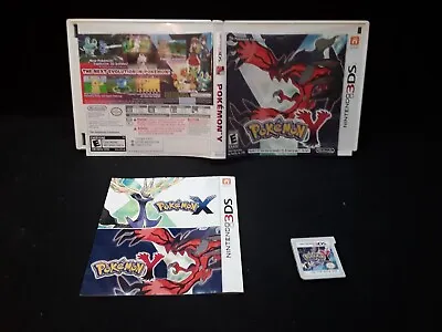 Pokémon Y 2013 Version Nintendo DS Game Original Authentic Case And Manual • $99.99