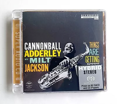 Cannonball Adderley – Things Are Getting Better SACD Hybrid 2004 Riverside • $29.99