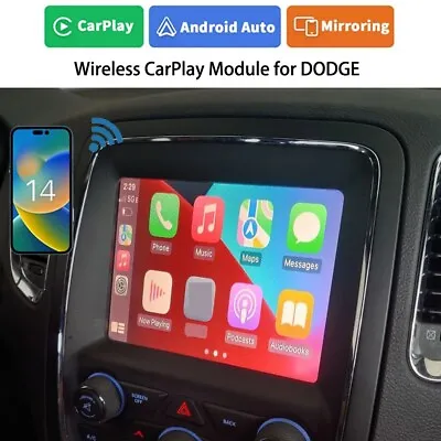 Fit For Dodge Charger Uconnect 8.4  Wireless CarPlay Android Auto Retrofit Kits • $328.83