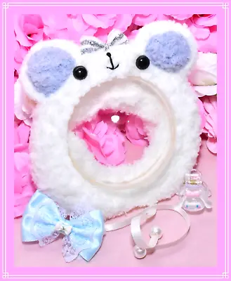 BJD 1/3 Volks Super Dollfie Dream SD DD Fluffy Soft Bear Head Face Cover Mask • $54.95