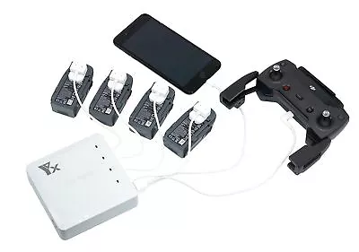 $73.89 • Buy DJI Spark Multi Battery Charging Hub Intelligent Parallel Charger Car UK EU Plug