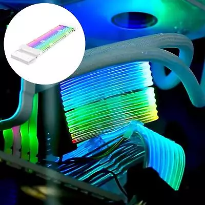 £20.52 • Buy PCIe PSU Cable PC Cables 24Pin 2x8Pin 3x8Pin Neon LED Strips RGB Power Extension