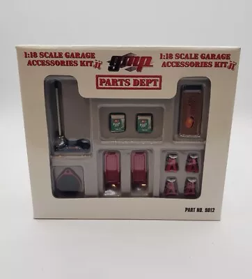 GMP Parts Dept. 1/18th Scale Garage Accessories Kit 2 #9012 New Sealed • $18.50