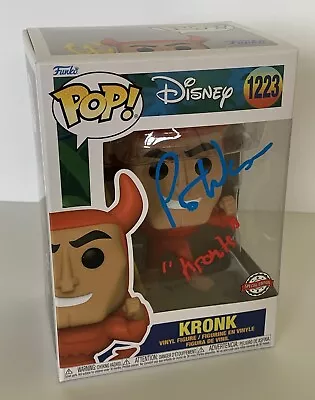 Patrick Warburton SIGNED Emperor's New Groove Kronk Funko POP! TOY EXACT PROOF B • $224.99