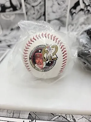 Mark McGuire Commemorative  62 Home Run Ball And Mini Glove  • $20