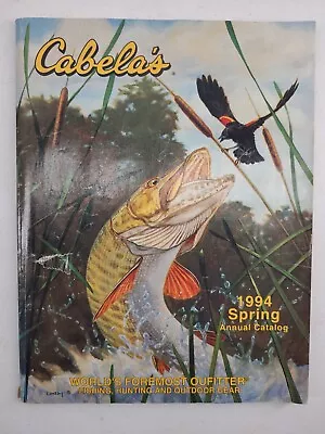 Cabelas Catalog Spring Annual 1994 Fishing Hunting Outdoor Gear Hunt Fish • $29.95