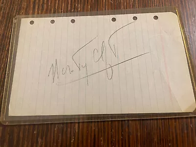 Hollywood Actor Montgomery Clift Signed Autograph Signature • $224.77