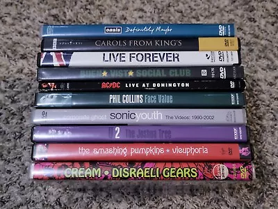 Lot Of Music & Live Concert DVDs Alternative Classic Rock • $50