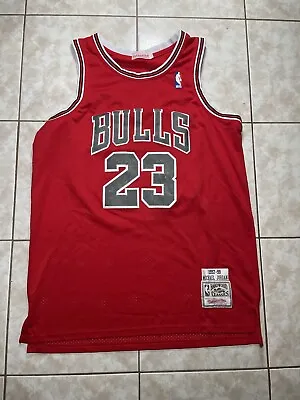 Mitchell Ness Hardwood Classics Michael Jordan 1997-98 98 Bulls #23 Jersey XL 52 • $49