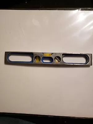 Vintage 3 Vial Metal/ Aluminum Pocket Torpedo Level - 9  • $6.50