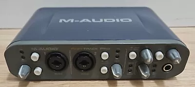 M-Audio Fast Track Pro Home/Studio USB & MIDI Audio/Music Interface (TESTED) • $45