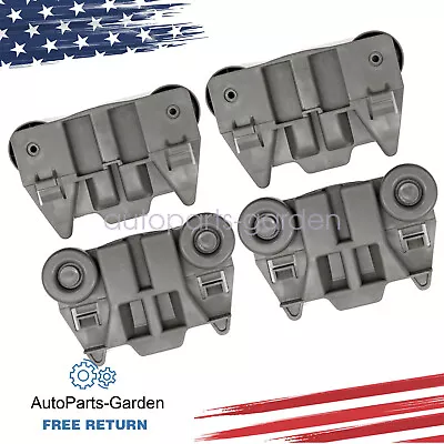 4Pcs Dishwasher Rack Rollers WPW10195417 For Whirlpool Kenmore US • $10.19