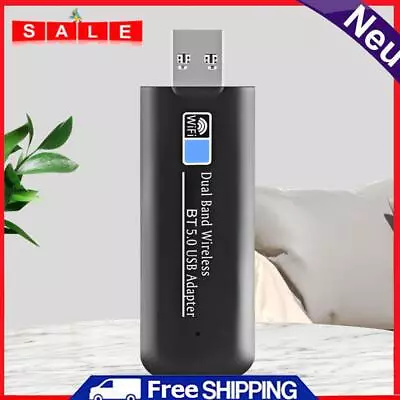 2.4/5GHz Dual Band Mini WiFi Dongles Convenient Bluetooth-Compatible5.0 Useful • $21.88