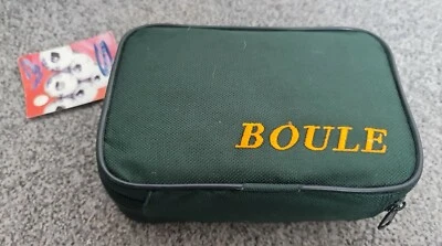 £7.99 • Buy BNWT Vintage Steel French Pétanque 6 Boule Boules Set In Green Carry Case