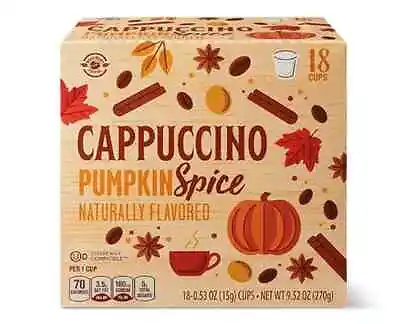 **new** Beaumont Pumpkin Spice Cappuccino Coffee K-cups 18-pod Box • $11.99