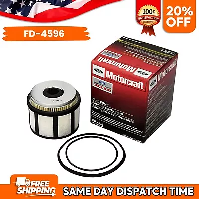 New Motorcraft FD-4596 Fuel Filter 7.3L PowerStroke Diesel OEM ONLY-USA Stock- • $17.12