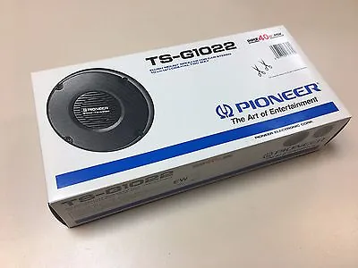 Vintage PIONEER TS-G1022 10cm 4  40W PAIR CAR SPEAKERS 2WAY Coaxial NOS • $59.84