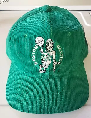 Boston Celtics  Corduroy Vintage Hat New With Tags  • $80