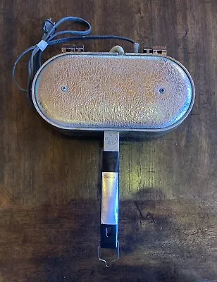 Vintage Palmer Electric Pizzelle Iron Italian Waffle Cookie Maker Model 1000 • $49