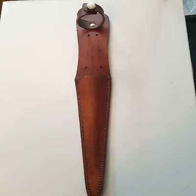 Handmade Leather Knife Sheath For Fairbairn Sykes 30cm Dagger Knife • £19.99