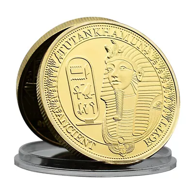 Goddess Isis Gold Coin Ancient Egyptian Mythology Commemorative Coin Collection • £3.36