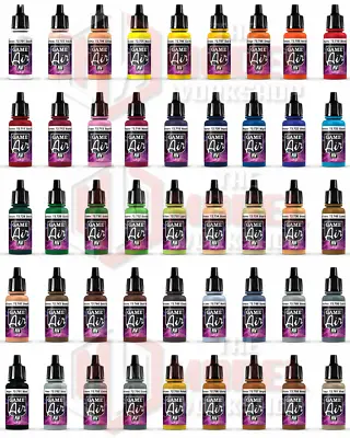 Vallejo Game Air Model War Paints Fantasy Airbrush Colours Full Set Spray 17ml • £3.86