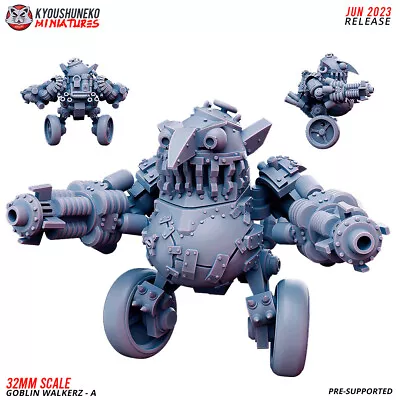 Goblin Walker A Kyoushuneko Miniatures Mech Sci-Fi Figures Tabletop Games • £20