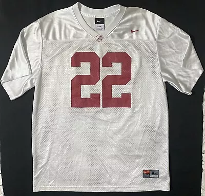 Youth Nike Alabama Crimson Tide Mark Ingram #22 White Football Jersey XL (20) • $24.99