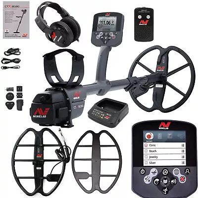 Minelab CTX 3030 Waterproof Metal Detector Special With 17  Smart Coil • $1999