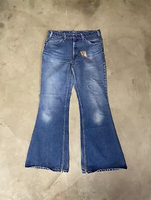 Levi’s 684 Bell Bottom Orange Tab Jeans. Vintage From 80s • $130