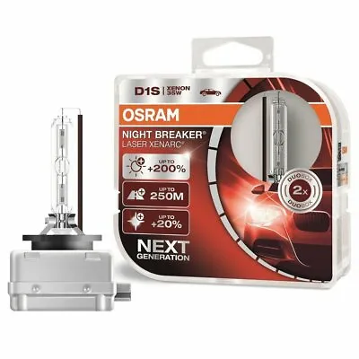 D1s: Osram 66140 Nightbreaker Laser 66140xnl-hcb • $170