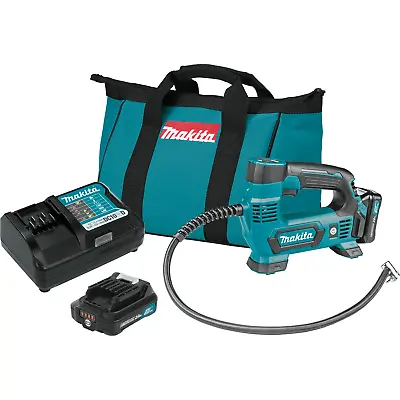 Makita MP100DWRX1 12v Max Cxt Li-ion 2.0 Ah Cordless Inflator Kit (NEW) • $134.92