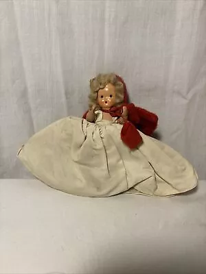 Vintage 5 Inch Composition Storybook Red Riding Hood Doll • $14.99