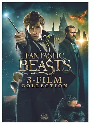 Fantastic Beasts 3-film Collection DVD Eddie Redmayne NEW • $19.96