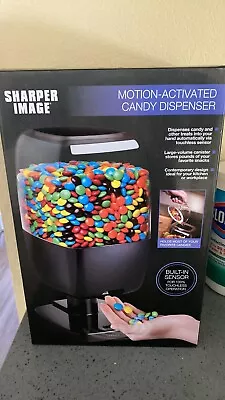 NEW THE SHARPER IMAGE MOTION ACTIVATED CANDY DISPENSER M&M’s PEANUTS Home Office • $40