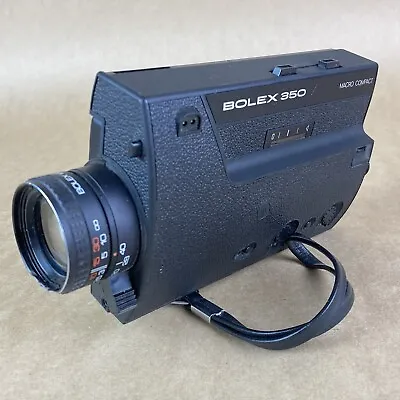Bolex 350 Vintage Macro Compact 8mm Movie Film Camera W/ Vario 8-40 1.9 - AS IS • $14.14