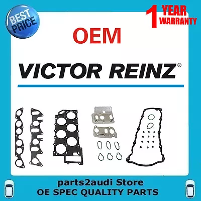 VW Golf GTI Jetta VR6 Cylinder Head Gasket Set AAA VICTOR REINZ OEM • $135