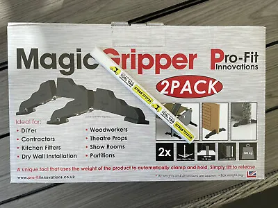 £39.90 • Buy Magic Gripper Door Clamp Pro Version Dial Adjust - PACK OF 2 +1  Free Pencil