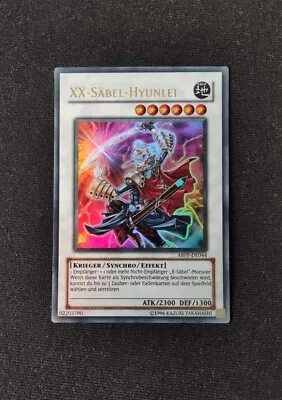 Yu-Gi-Oh!  XX-Saber-Hyunlei  *Ultra Rare* ABPF-DE044 - Near Mint/Excellent - DE • $15.44