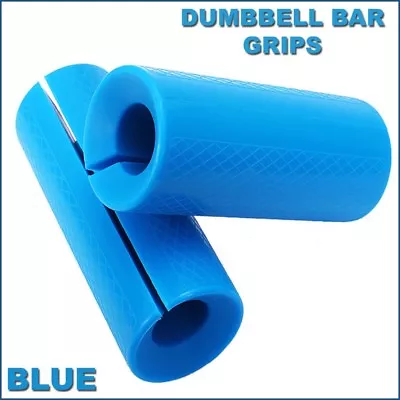 $29.95 • Buy 1 Pair Barbell / Dumbbell Thick FAT BAR Bar Hand Grips Fitness Exercise Grips