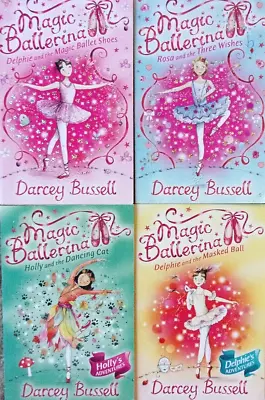 Four Magic Ballerina Books By Darcey Bussell • £2.20