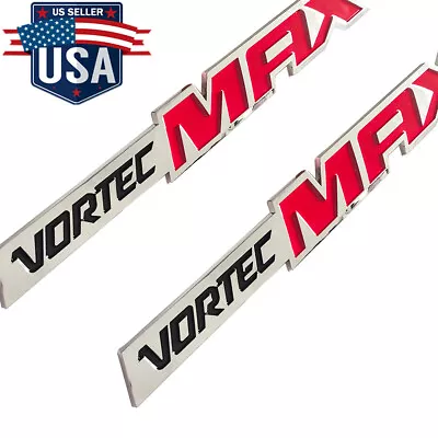 3D Vortec Max Emblem Side Rear Badge For Silverado Sierra SS 6.0 Liter 2006-2009 • $15.99