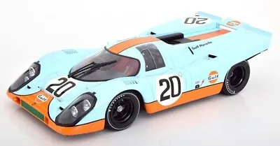 MINICHAMPS Porsche 917K #20 24h Le Mans 1970 Gulf Siffert/Redman HUGE CAR 1:12 • $599