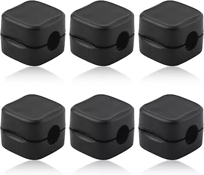 6Pcs Magnetic Cable Holders Multipurpose Magnet Cable Clips Desktop Charging Co • $21.99