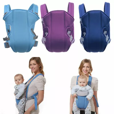 £11.98 • Buy Adjustable Infant Baby Carrier Wrap Sling Hip Seat Breathable Newborn Backpack