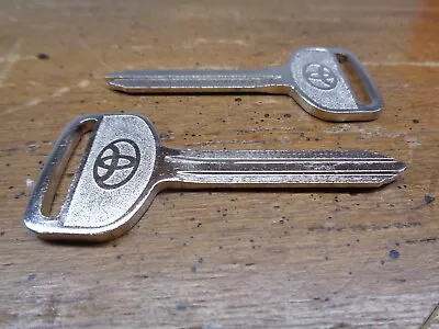 $12.85 • Buy Blank Key Fits Toyota 4 Runner Avalon Camry Celica Supra T100 New Package Of 2