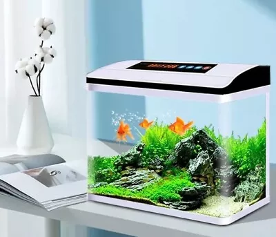 37L / 53L Nano Aquarium Fish Tank Tropical Coldwater LED Lighting - UK • £99.99