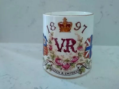 Commemorative Queen Victoria Diamond Jubilee China Mug • £18.50