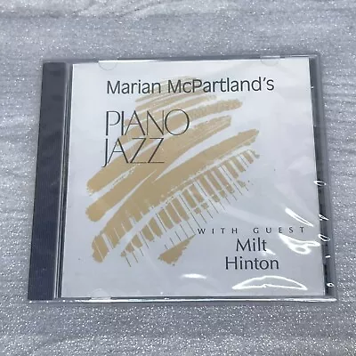Marian McPartland's Piano Jazz With Guest Milt Hinton (CD 1995) New SEALED • $19.99